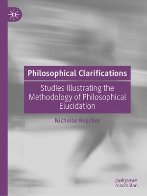 cover image of Philosophical Clarifications